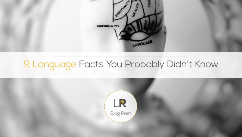9 Language Facts You Probably Didn’t Know